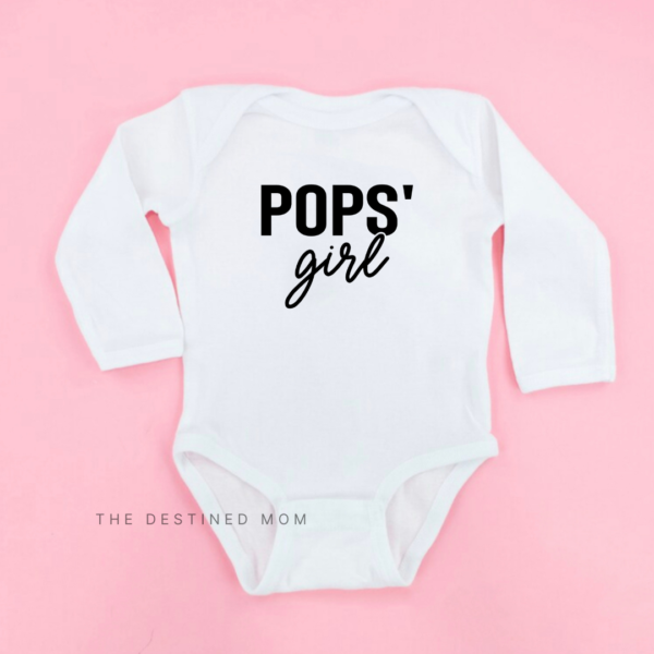 Pops' Girl - Long Sleeve Child Shirt