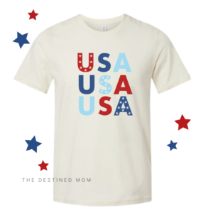 USA x3 (Stars) - Unisex Tee