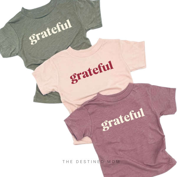 Grateful - Child Shirt