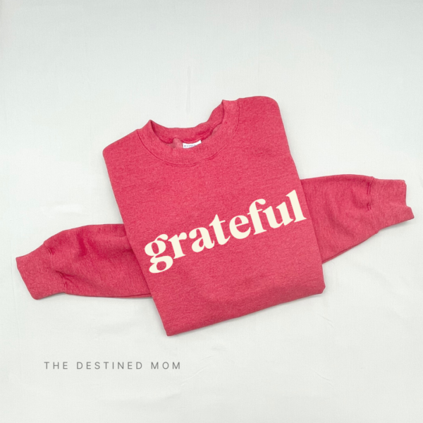 Grateful - Unisex Fleece Pullover
