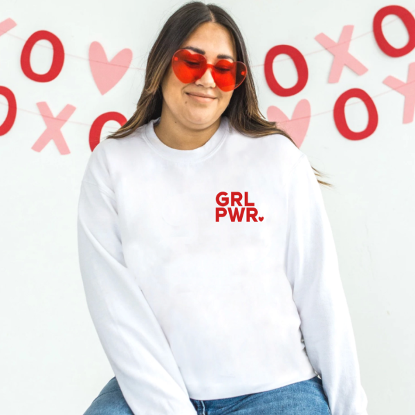 GRL PWR - Unisex Fleece Pullover