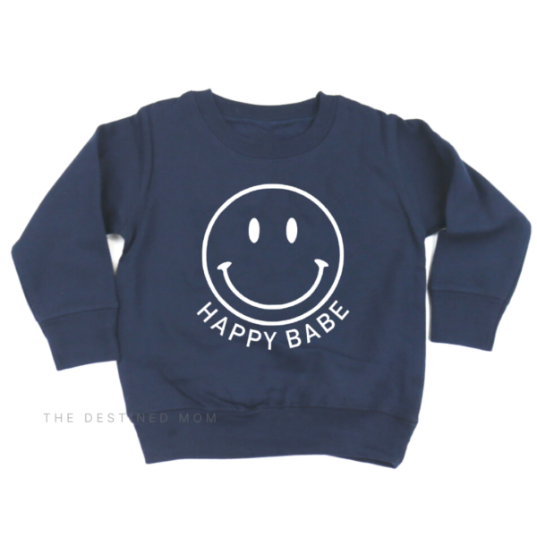 Happy Babe - Unisex Child Fleece Pullover