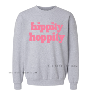 Hippity Hoppity - Unisex Fleece Pullover