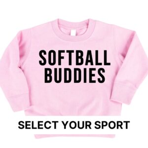 Sports Buddies (Select Your Sport) - Unisex Child Fleece Pullover
