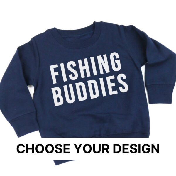 Everyday/ Outdoor Buddies (Select Your Design) - Unisex Child Fleece Pullover