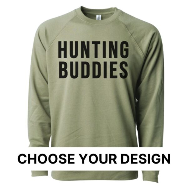 Everyday/ Outdoor Buddies (Select Your Design) - Unisex Lightweight Pullover