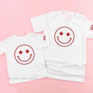 Happy Face (Star Eyes) - Unisex Tee