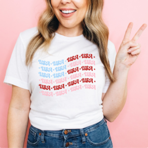 USA Flag - Unisex Tee