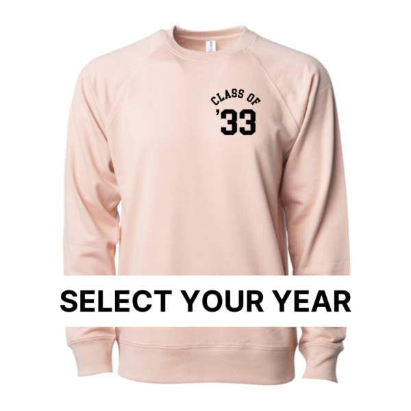 Class Of (Left Chest) - Unisex Lightweight Pullover