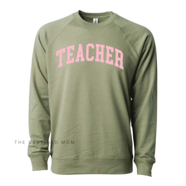 Teacher (Oversized) - Unisex Lightweight Pullover