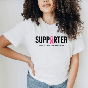 Supporter: Breast Cancer Awareness – Unisex Tee