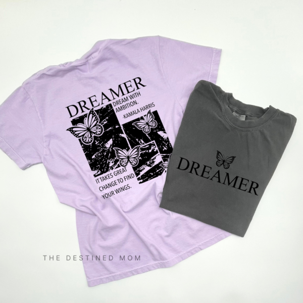 Dreamer (Front + Back Design) - Unisex Comfort Colors® Tee