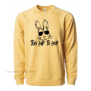 Too Hip To Hop - Unisex Lightweight Pullover
