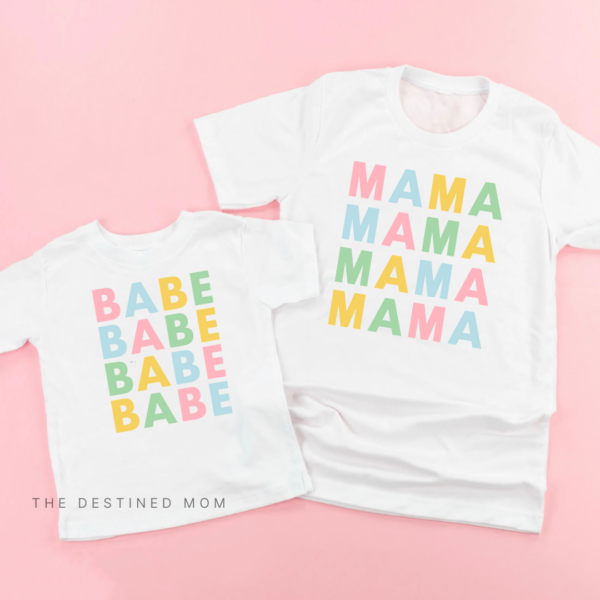 Mama x4 (Pastels) - Unisex Tee