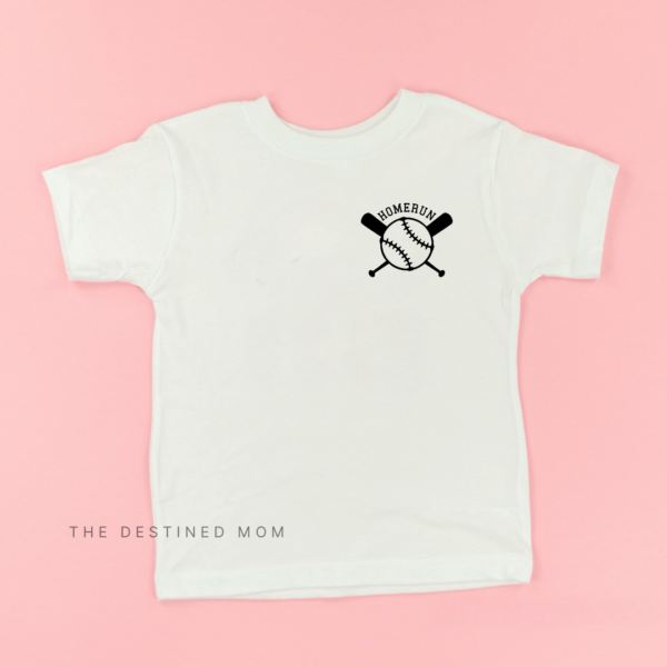 Homerun (Left Chest) - Child Shirt