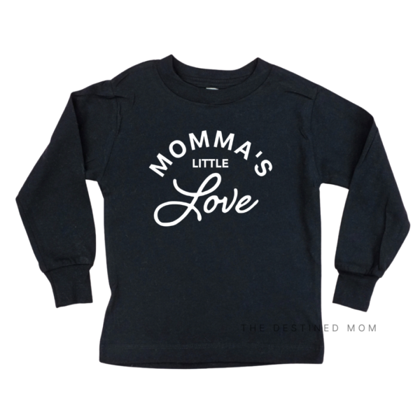 Momma's Little Love (Arched) - Long Sleeve Child Shirt