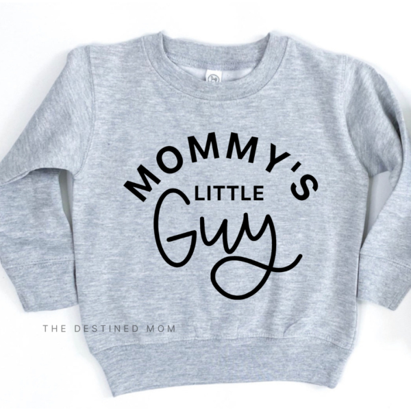 Mommy's Little Guy - Unisex Child Fleece Pullover