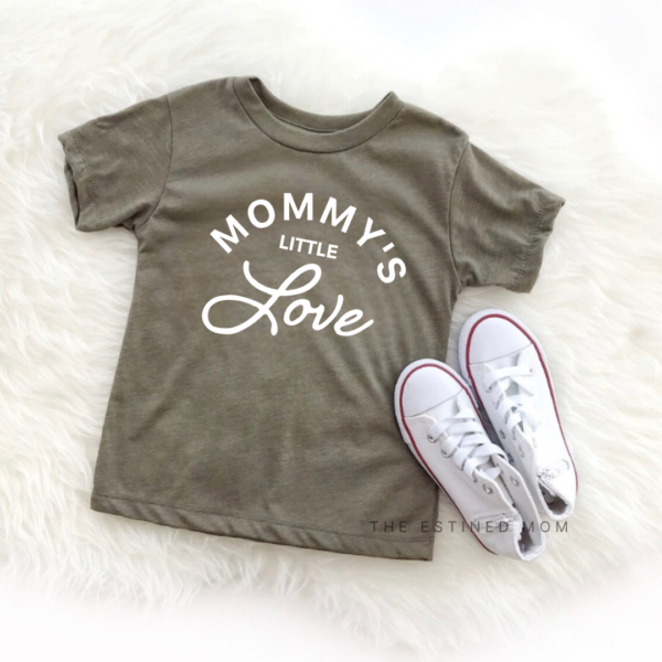 Mommy's Little Love (Arched) - Child Shirt