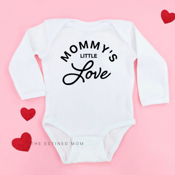 Mommy's Little Love (Arched) - Long Sleeve Child Shirt