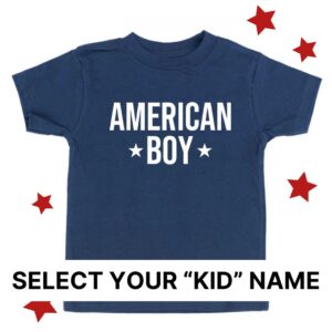 American Kids (Select Your Kid Name) - Child Shirt