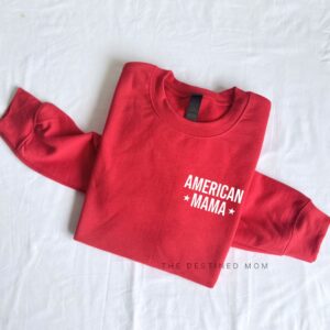 American Mama - Unisex Fleece Pullover