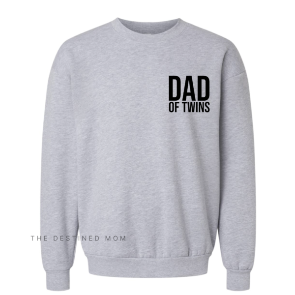 Dad Of Twins - Unisex Fleece Pullover