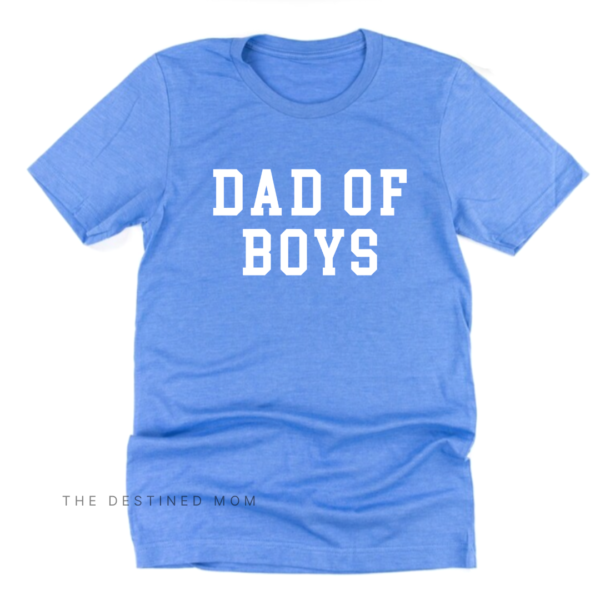 Dad Of Boys (Varsity) - Unisex Tee