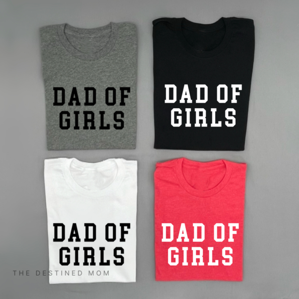 Dad Of Girls (Varsity) - Unisex Tee