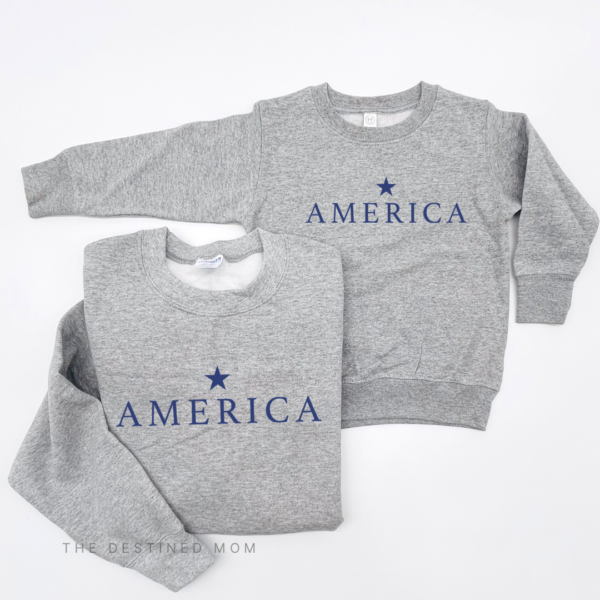 Vintage America - Unisex Fleece Pullover