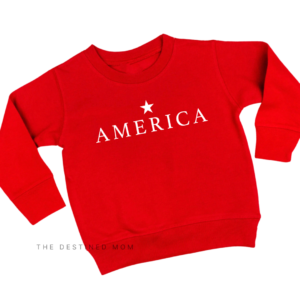 Vintage America - Unisex Child Fleece Pullover