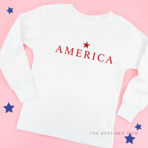 Vintage America - Long Sleeve Child Shirt