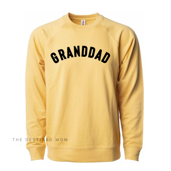 Granddad (Arched) - Unisex Lightweight Pullover