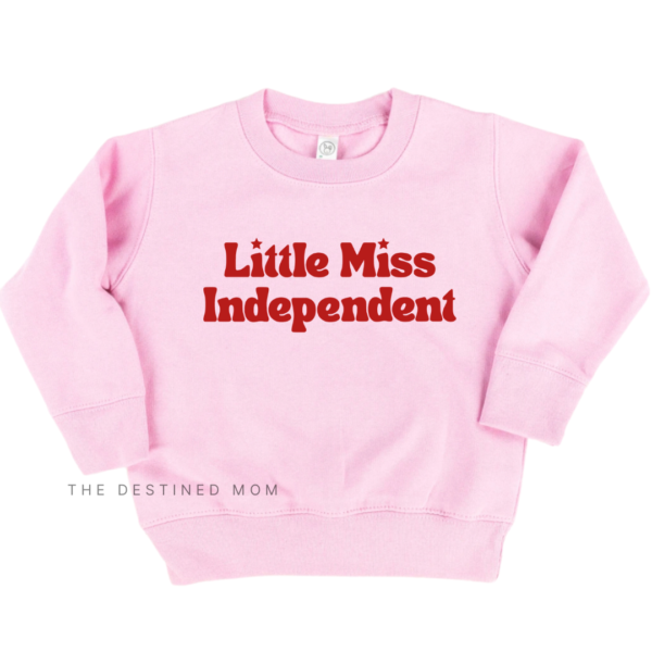 Little Miss Independent - Unisex Child Fleece Pullover
