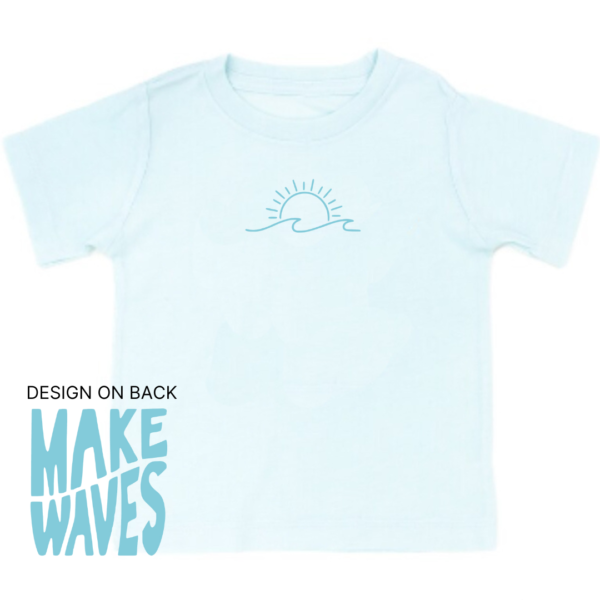 Make Waves (Front + Back Design) - Child Shirt