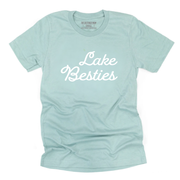 Lake Besties (Front + Back Design) - Unisex Tee - Image 2