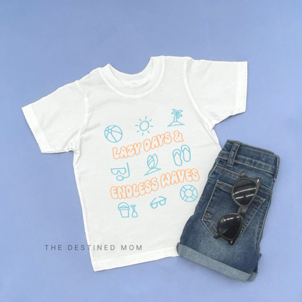 Lazy Days & Endless Waves - Child Shirt