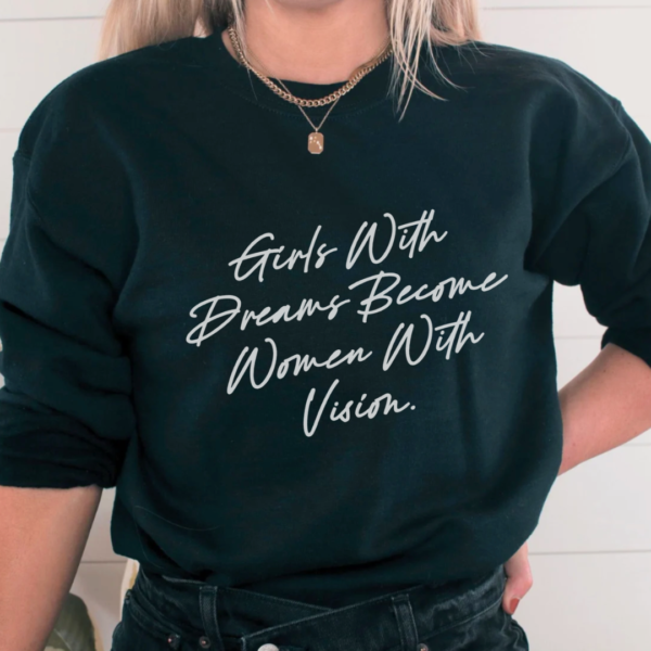 Girls With Dreams - Unisex Fleece Pullover