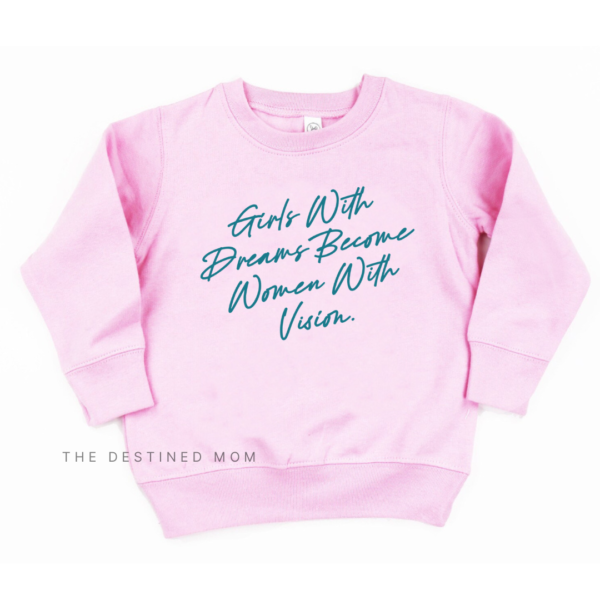 Girls With Dreams - Unisex Child Fleece Pullover