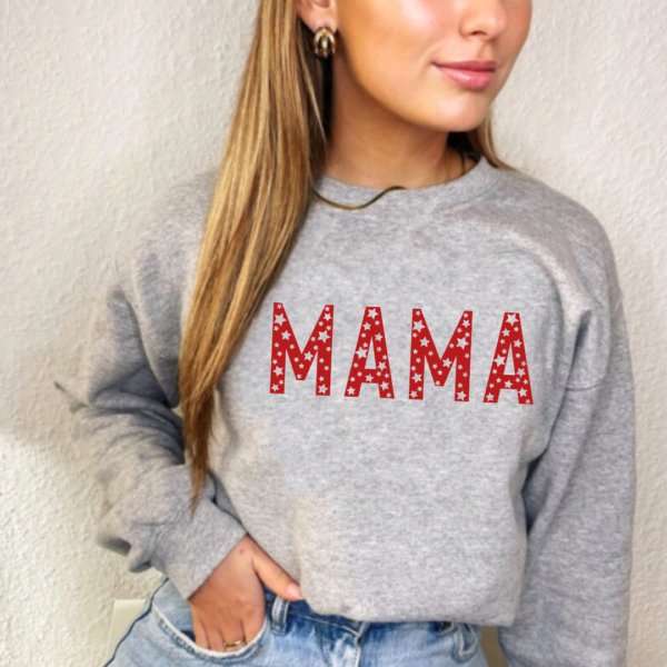Mama (Mini Stars) - Unisex Fleece Pullover