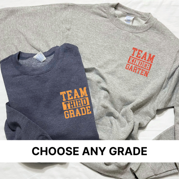 Team Grade (Choose Your Grade) - Unisex Fleece Pullover