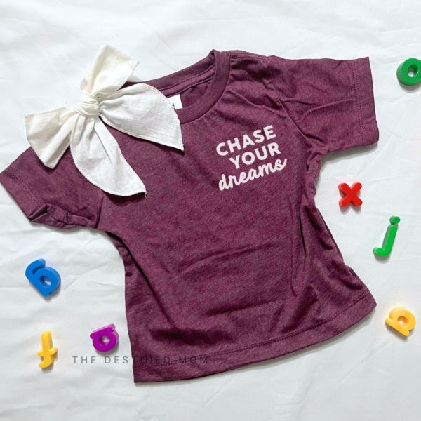 Chase Your Dreams (Left Chest) - Child Shirt