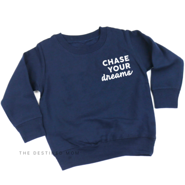 Chase Your Dreams - Unisex Child Fleece Pullover