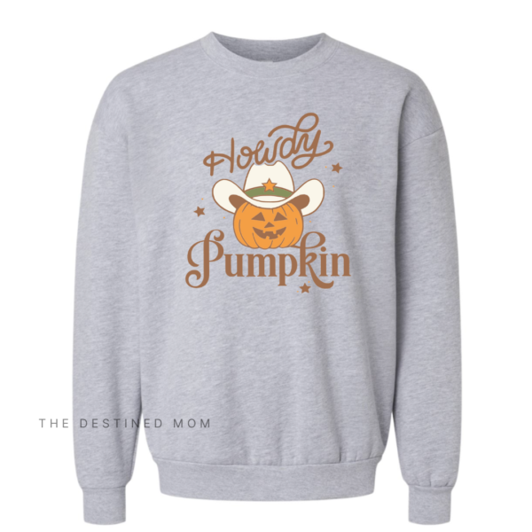 Howdy Pumpkin - Unisex Fleece Pullover