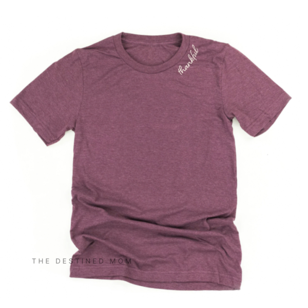 Thankful (Neckline) - Unisex Tee