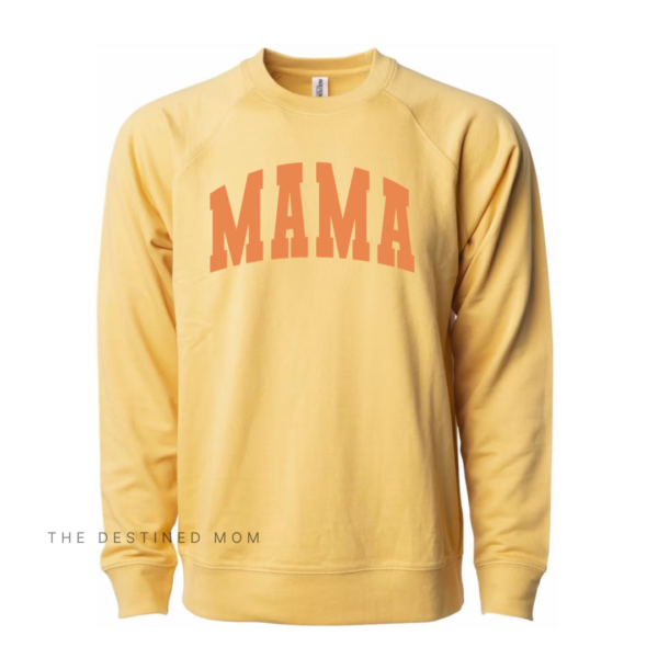 Mama (Varsity Oversized) - Unisex Lightweight Pullover