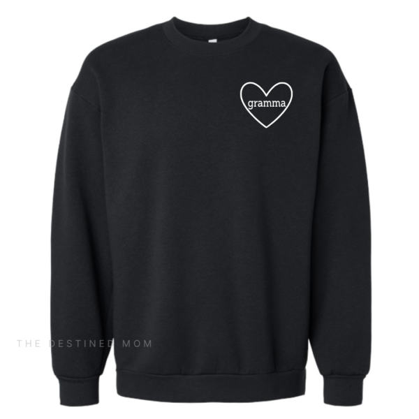 Gramma Heart - Unisex Fleece Pullover