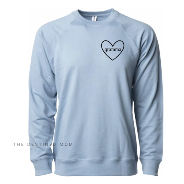 Gramma Heart - Unisex Lightweight Pullover