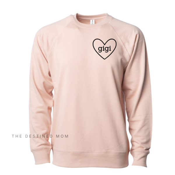 Gigi Heart - Unisex Lightweight Pullover