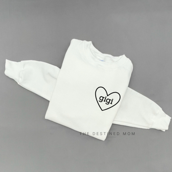 Gigi Heart - Unisex Fleece Pullover