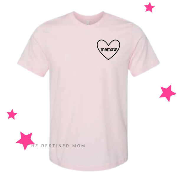 Memaw Heart - Unisex Tee